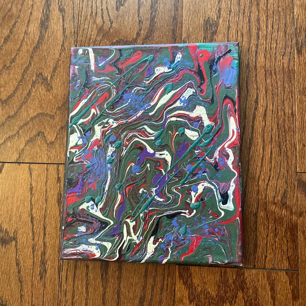 ⚡️8 x 10 acrylic abstract art